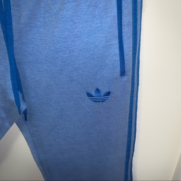 Adidas 3 Stripes 72%Cotton Drawstring Joggers Pant size Medium - Picture 7 of 13